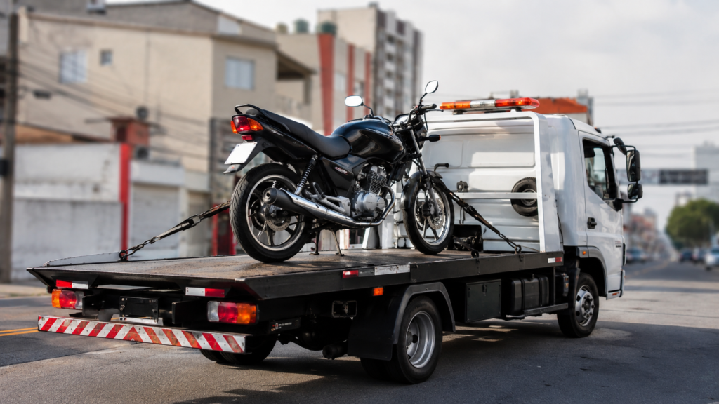 guincho para moto