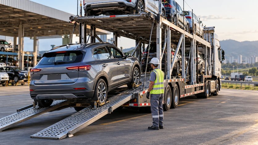 Transporte de carro por cegonha é seguro? Entenda o processo