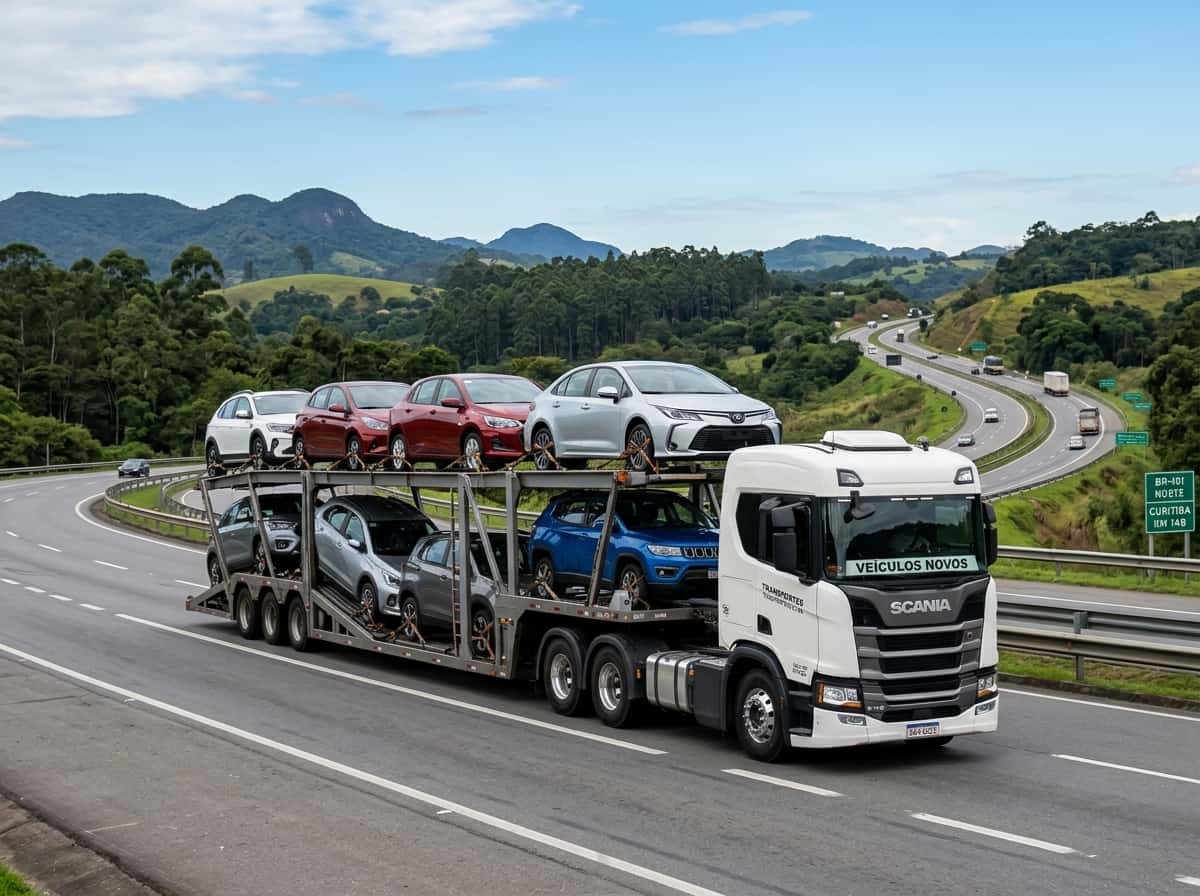 Transporte caminhão cegonha: como funciona o serviço?